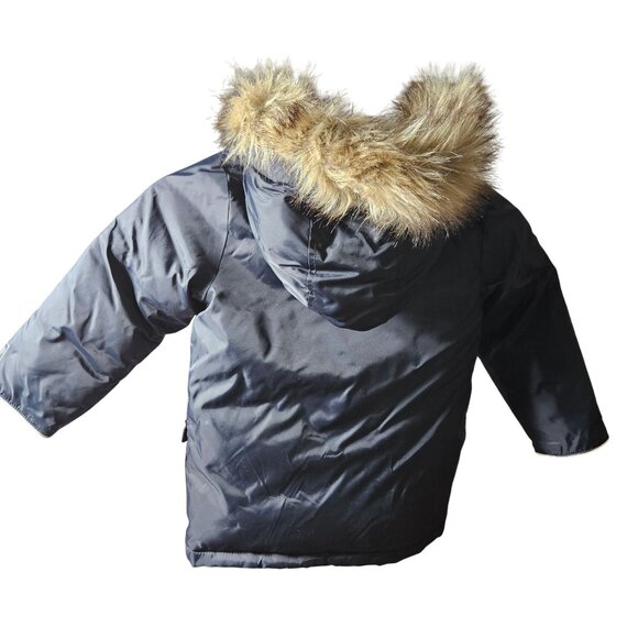 Baby Gap Toddler Boys ColdControl Max Coat With Hood & Storm Cuffs - Picture 6 of 6